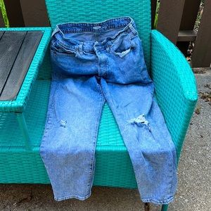 OLD NAVY OG Straight High Rise jeans size 12